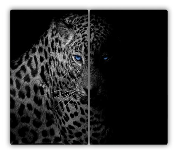 Tocator din sticla Leopard