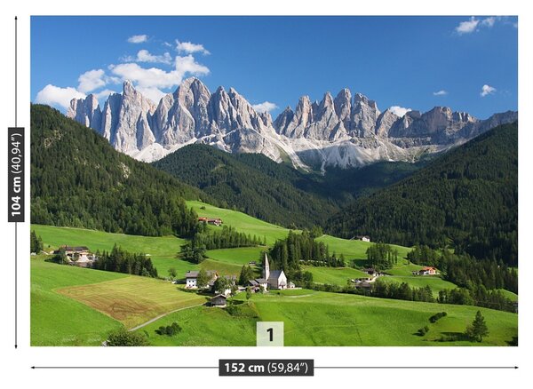 Fototapet Dolomiții italieni