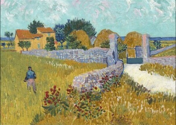 Van Gogh - Ferma in Provence - reproducere