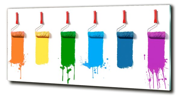 Tablou din Sticlă Paint role