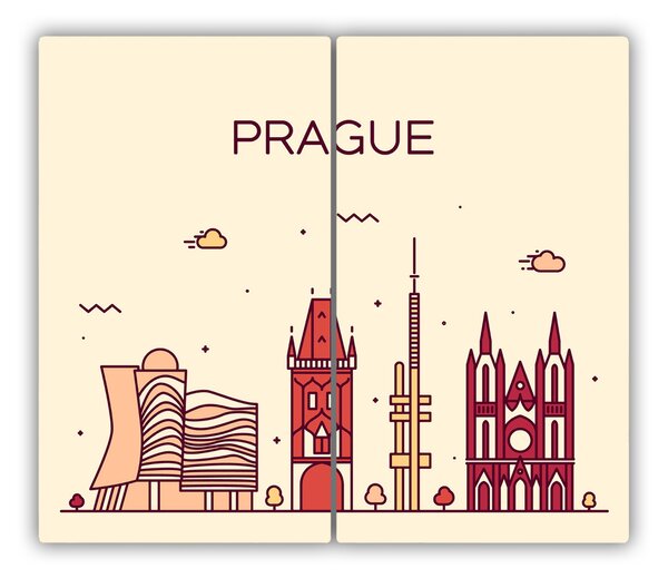 Tocator din sticla clădire Praga