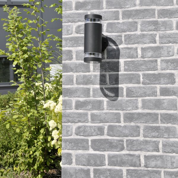 Goldlux Rino aplica exterior 2x12 W negru 323996