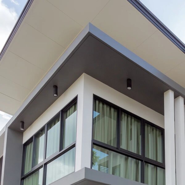 Goldlux Atlanta plafoniera de exterior 1x10 W negru 320049