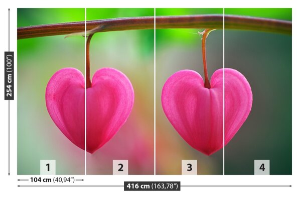 Fototapet Flower Heart