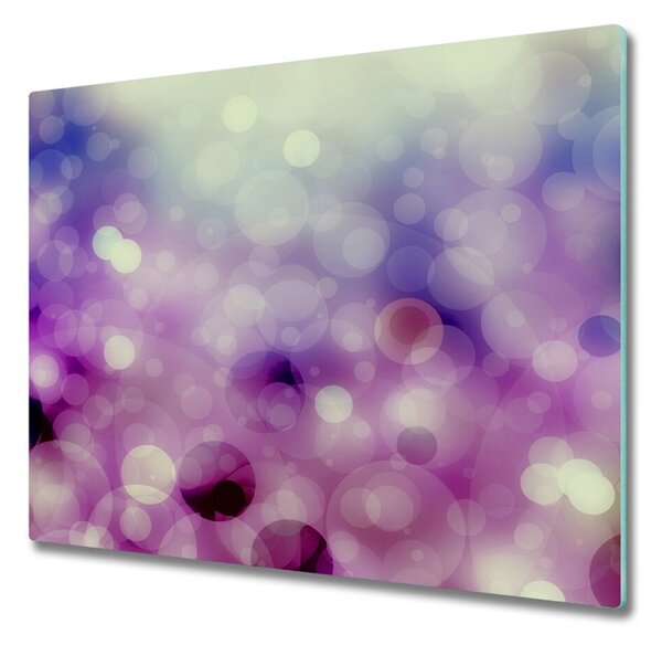 Tocator din sticla roţi violet
