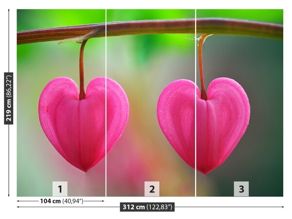Fototapet Flower Heart