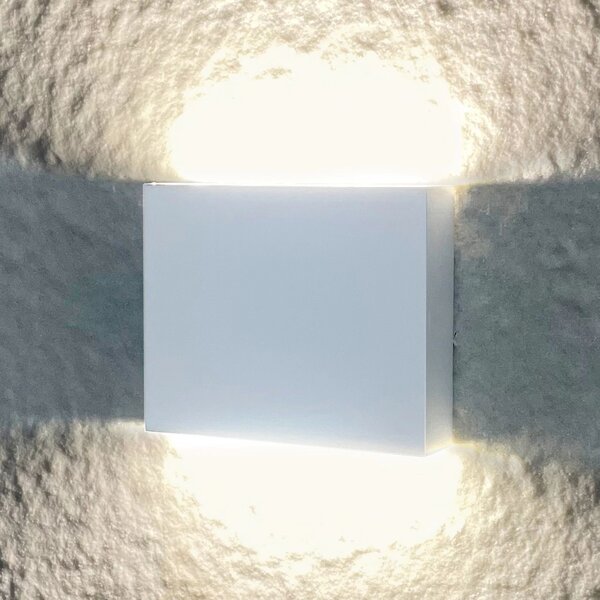 Goldlux Chicago aplica exterior 2x3 W alb 315663