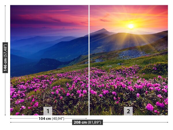 Fototapet Rhododendron Flori