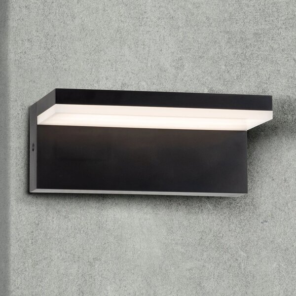 Goldlux Tesa aplica exterior 1x10 W negru 324047