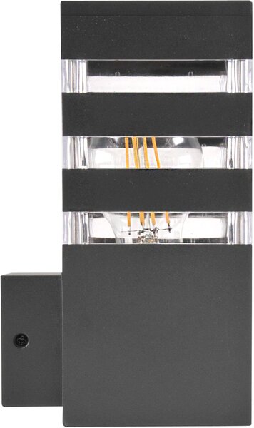 Goldlux Teksas aplica exterior 1x12 W grafit 316165