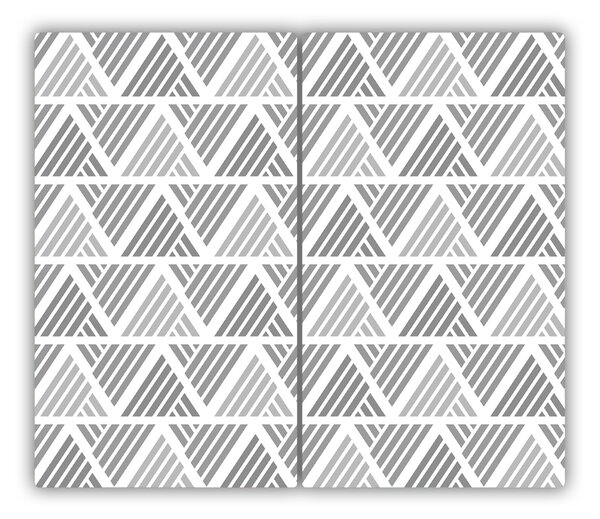 Tocator din sticla figuri geometrice
