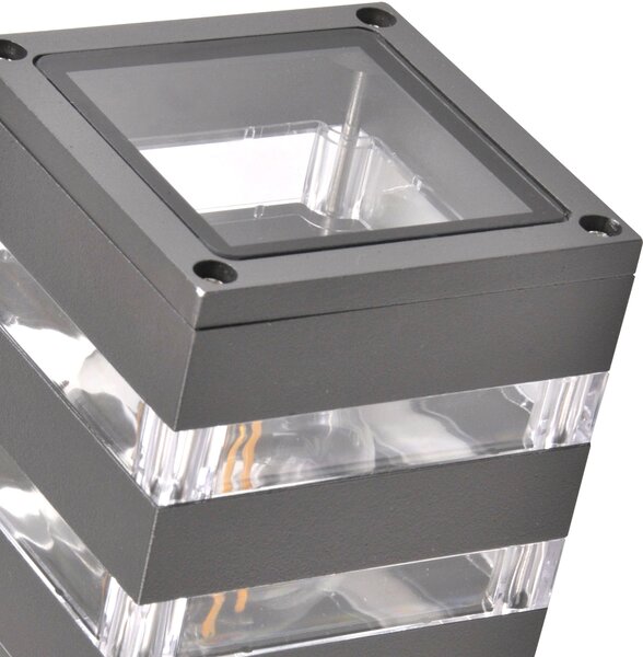 Goldlux Teksas lampă podea de exterior 1x12 W grafit 316172