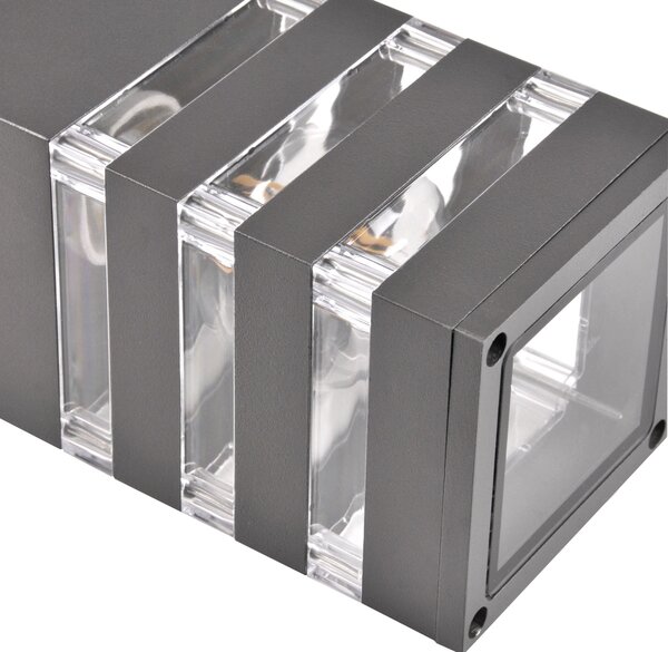Goldlux Teksas lampă podea de exterior 1x12 W grafit 316172