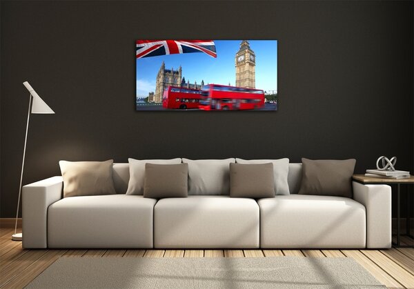 Imagine de sticlă Bus din Londra