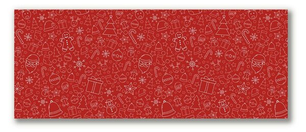 Tablou pe panza canvas Ornamente de Crăciun Decor de iarnă