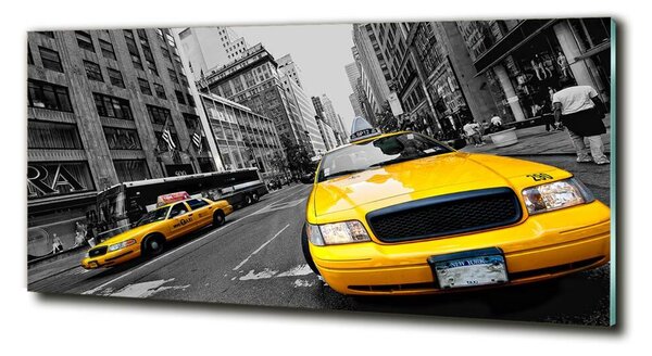 Imagine de sticlă New York taxiuri