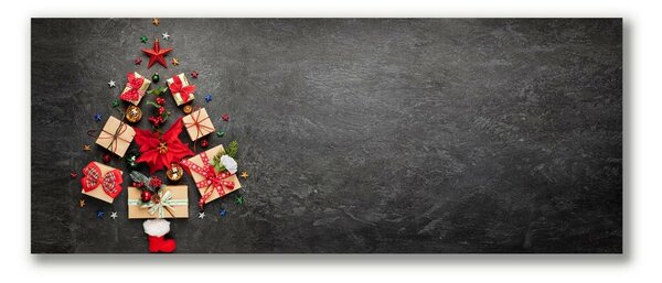 Tablou pe panza canvas Cadouri de brad abstracte