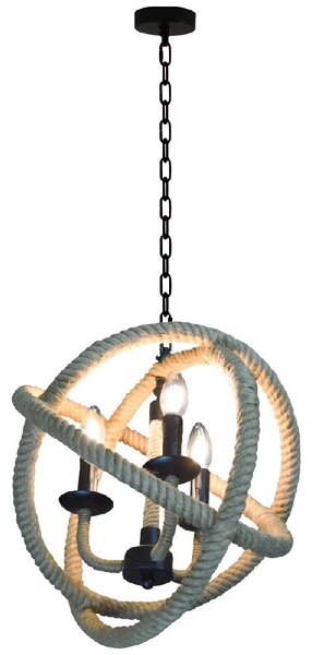 Goldlux Globo lampă suspendată 3x10 W bej 307903