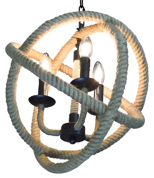 Goldlux Globo lampă suspendată 3x10 W bej 307903