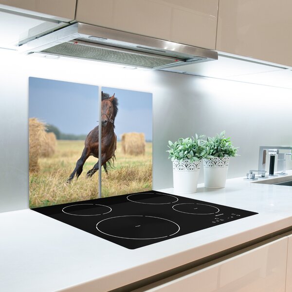 Tocator din sticla galop de cai