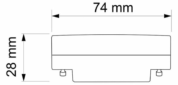 Goldlux bec cu led 1x8 W 4000 K GX53 327079