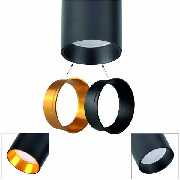 Goldlux Maribel lampă de podea 3x12 W negru 326577