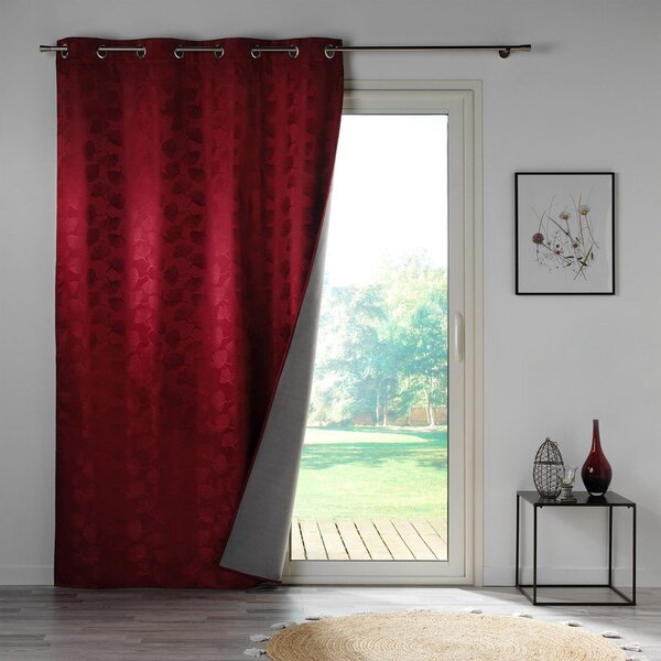 Draperie burgundy blackout 140x260 cm Lunella – douceur d'intérieur