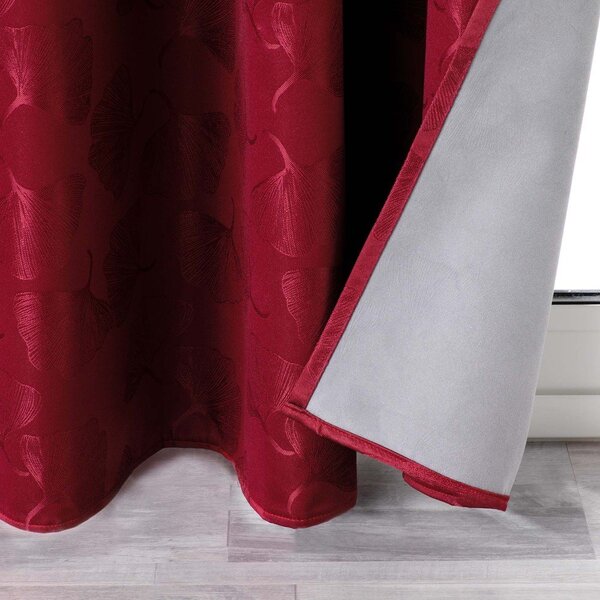 Draperie burgundy blackout 140x260 cm Lunella – douceur d'intérieur
