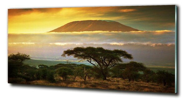 Tablou din Sticlă Kilimanjaro Kenya