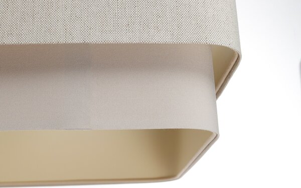 BPS Koncept Kwadro duo lampă suspendată 1x60 W cremos-bej KWD-002