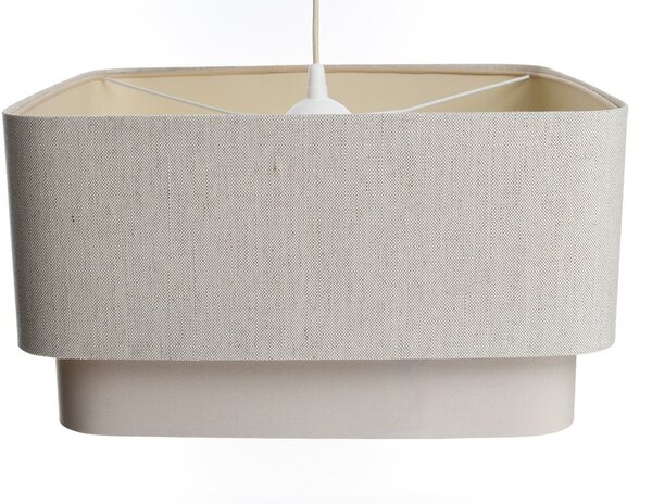 BPS Koncept Kwadro duo lampă suspendată 1x60 W cremos-bej KWD-002