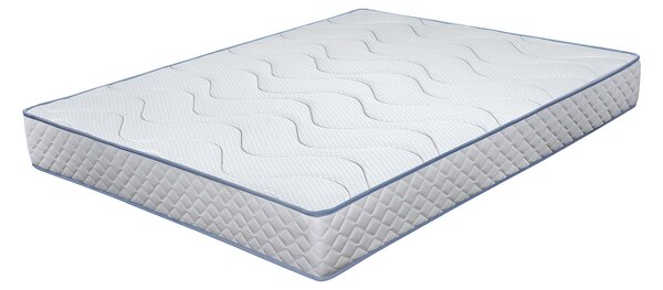 Saltea Ortopedica Bedora Ice Touch 160x200 cm, 7 zone, memory foam, cocos, medie/moale, 20 cm, fata vara/iarna, anatomica, ergonomica, husa antialergica