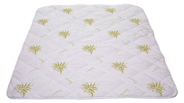 Saltea Ortopedica Bedora Relax Aloe Vera Free Air iSomn Pachet 160x200 cm, memory foam, medie/tare, 17 cm, anatomica, husa antialergica, tratat cu Aloe Vera