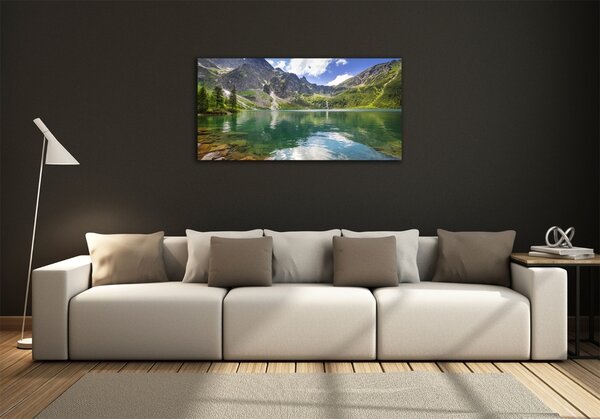Tablou sticlă Marine ochi Tatry