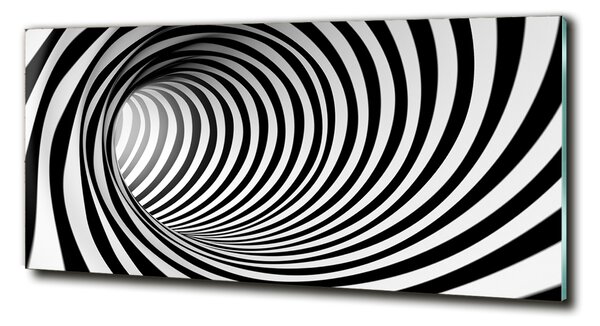 Fotografie imprimată pe sticlă tunel 3D