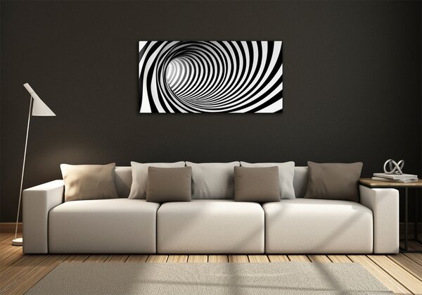 Fotografie imprimată pe sticlă tunel 3D