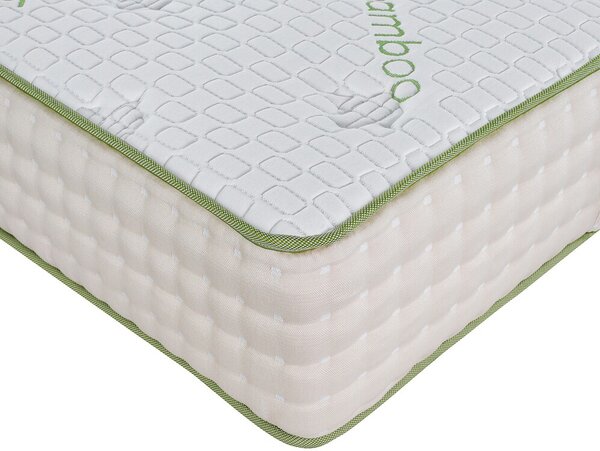 Saltea Ortopedica Green Future Premium Bamboo Memory Latex Pocket 160x200 cm, 7 zone, arcuri invelite, latex, medie, 26 cm, anatomica, husa antialergica