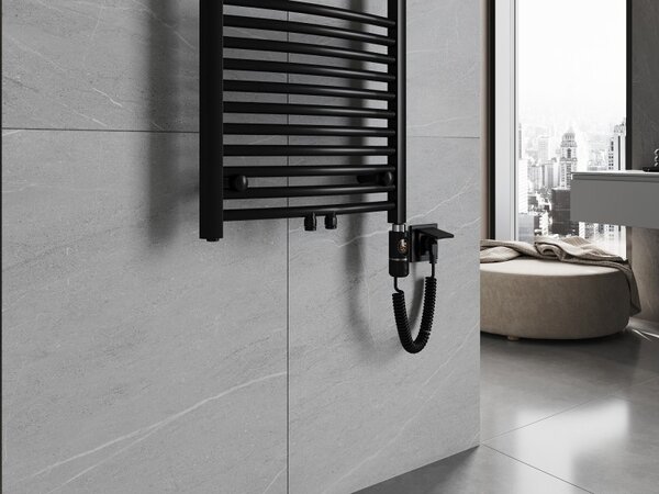Mexen Ares, element electric de încălzire 700 x 500 mm, 300 W, negru, W102-0700-500-2300-70