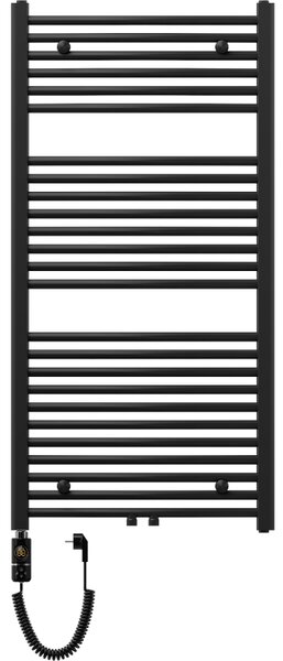 Mexen Ares, element electric de încălzire 1200x600 mm + tijă de încălzire 600 W, negru, W102-1200-600-2600-70