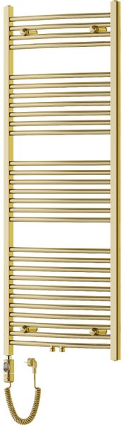 Mexen Ares, element electric de incalzire 1500x600 mm + tija de incalzire 600 W, auriu lucios, W102-1500-600-2600-50