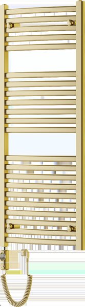Mexen Helios, element electric de încălzire 1200 x 500 mm, 600 W, auriu lucios, W103-1200-500-2600-50