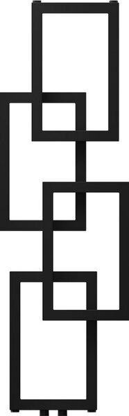 Mexen Grid, calorifer decorativ pentru baie 1115 x 360 mm, 279 W, negru, W215-1115-360-00-70