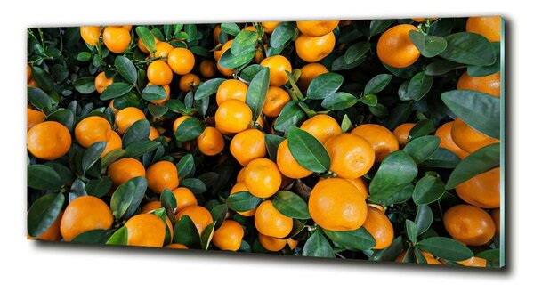Tablou pe pe sticlă mandarine