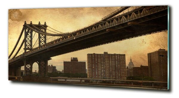 Fotografie imprimată pe sticlă Manhattan New York City