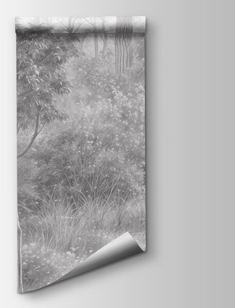 Fototapet Pădure cu copaci și plante, Fototapet natură, Fototapet populare, t00834v1 - Tapeko.ro