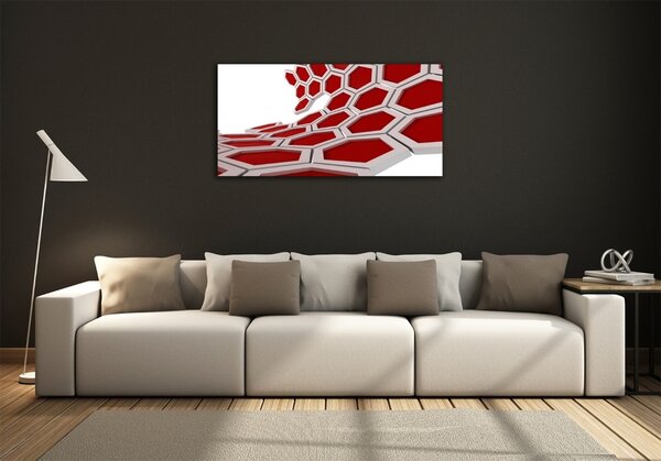 Tablou sticlă 3D Abstracție