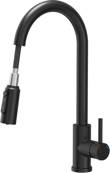 Quadron Cindy baterie pentru filtru apă pe picior negru 52140BLM