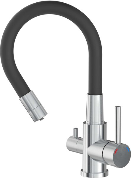 Quadron Agnes baterie pentru filtru apă pe picior oţel inoxidabil 52141BS