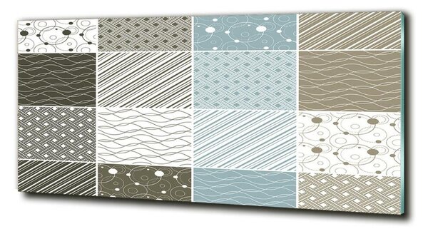 Tablou Printat Pe Sticlă modele geometrice