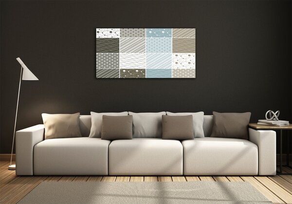 Tablou Printat Pe Sticlă modele geometrice